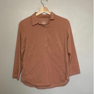 Women's Size XS Kuhl Arriva 3/4 Pullover Shirt in Salmon